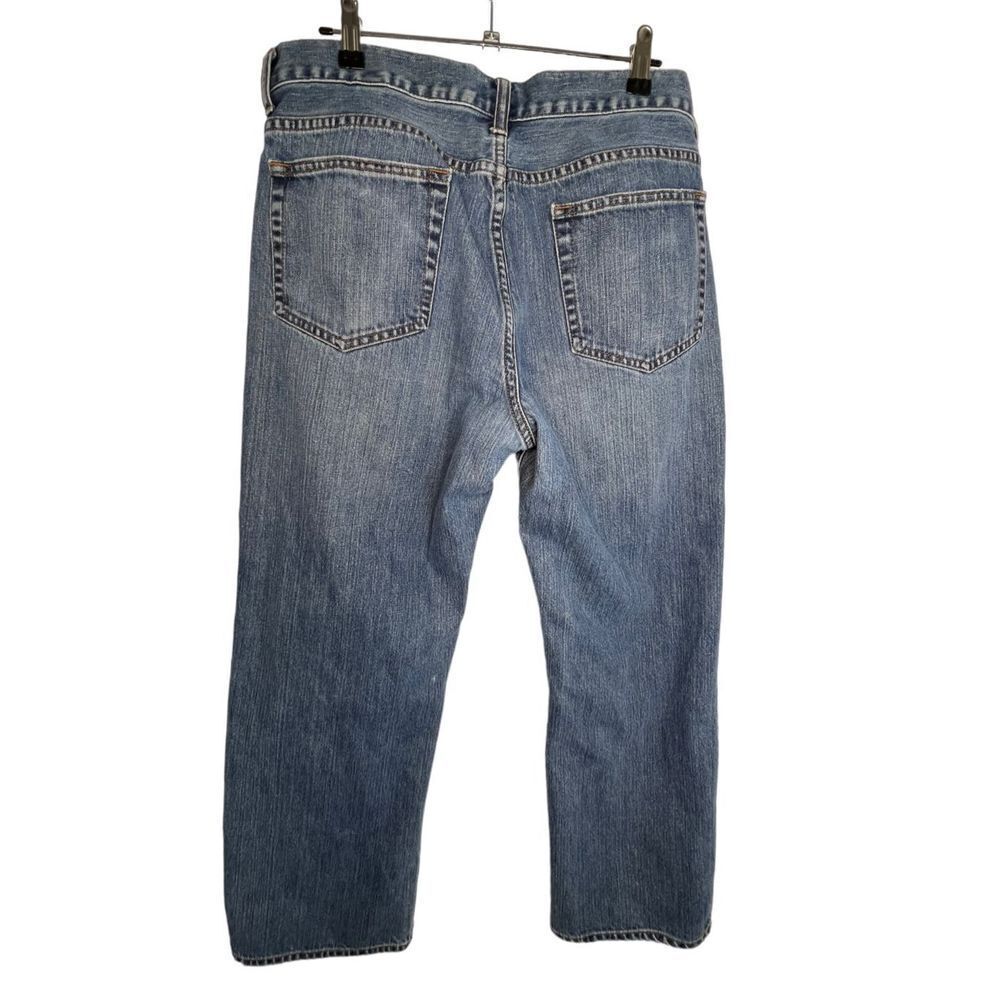 Men’s J. Crew Medium Wash Relaxed Denim Jeans - Picture 3 of 4